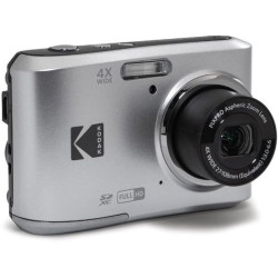 Kodak PIXPRO FZ45 Appareil Photo Compact avec Zoom 4X 16 MP Argenté