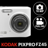 KODAK Pixpro - FZ45 - Appareil Photo Numérique Compact 16.44 Mégapixels - Noir