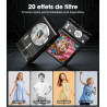 Appareil Photo Numérique 50MP 1080P, Compact Appareil Photo avec Carte 32Go, Écran 2,4”, Zoom Numérique 16X, Mini Camera Vlog po
