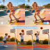 Appareil Photo Numérique 1080P 44MP Caméra Vlogging pour Enfants Ados, FHD Compact Portable avec Écran 2,4" Zoom 16X, Mini Camér