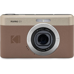 Kodak Pixpro C1 – Appareil Photo Numérique Ultra-Compact | 13MP BSI CMOS, Zoom 4X, Écran LCD 2.8", Flash LED, Batterie Intégrée 