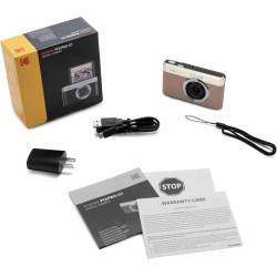 Kodak Pixpro C1 – Appareil Photo Numérique Ultra-Compact | 13MP BSI CMOS, Zoom 4X, Écran LCD 2.8", Flash LED, Batterie Intégrée 