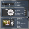 Appareil Photo Numérique, HD 1080P avec Carte Mémoire 32 Go, Appareil Photo 48 Mégapixels, écran LCD 2,4 Pouces, Zoom Numérique 