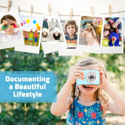 Appareil Photo Numérique, HD 1080P avec Carte Mémoire 32 Go, Appareil Photo 48 Mégapixels, écran LCD 2,4 Pouces, Zoom Numérique 
