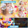 Appareil Photo Numérique, HD 1080P avec Carte Mémoire 32 Go, Appareil Photo 48 Mégapixels, écran LCD 2,4 Pouces, Zoom Numérique 