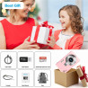 Appareil Photo Numérique, 4K Autofocus 50MP Appareil Photo Enfant, Zoom 16X, Flash, Anti-Shake, Appareils Photo Numériques Compa