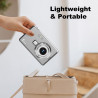 Appareil Photo numérique, autofocus UHD 4K 50 MP pour la Photographie avec Carte SD 32 Go, Zoom 16X, Anti-tremblement, Appareil 