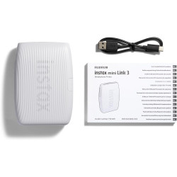 instax Mini Link 3 imprimante Photo pour Smartphone Blanc Argile