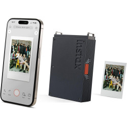 Instax imprimante photo pour smartphone mini link+, connectivité bleutooth, options avancées de retouche photo pour smartphones 