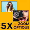 KODAK Pixpro FZ55 - Appareil Photo Numérique 16 Mégapixels, Zoom Optique 5X, Ecran LCD 2.7, Stabilisateur Optique, Full Vidéo HD