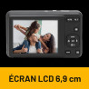 KODAK Pixpro FZ55 - Appareil Photo Numérique 16 Mégapixels, Zoom Optique 5X, Ecran LCD 2.7, Stabilisateur Optique, Full Vidéo HD