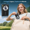 Appareil Photo Numérique 4K 64MP Appareil Photo Compact avec Double Caméra, Autofocus, Écran IPS 2,8", Zoom Numérique 16X, Anti-