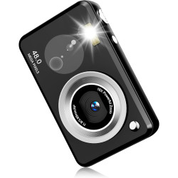 Appareil Photo Numérique FHD 1080p, Zoom 16x, Appareil Photo Compact avec Batterie De 1300 mAh, Écran De 2,4 Pouces,Appareils Ph