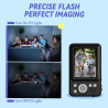 Appareil Photo Numérique FHD 1080p, Zoom 16x, Appareil Photo Compact avec Batterie De 1300 mAh, Écran De 2,4 Pouces,Appareils Ph