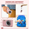 Appareil Photo Numérique FHD 1080p, Zoom 16x, Appareil Photo Compact avec Batterie De 1300 mAh, Écran De 2,4 Pouces,Appareils Ph