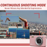 Appareil Photo Numérique FHD 1080p, Zoom 16x, Appareil Photo Compact avec Batterie De 1300 mAh, Écran De 2,4 Pouces,Appareils Ph