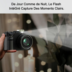 Appareil Photo Numérique, 5K 64MP Digital Camera avec Carte 64GB WiFi, Autofocus Appareil Photo Compact LCD Écran 3'' Selfie Cam