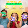 ETERNIUM Appareil Photo Instantané Enfant Dinosuare - Kit Créatif et Éducatif - Caméra Numérique 1080P Antichoc - 4 Rouleaux d'i