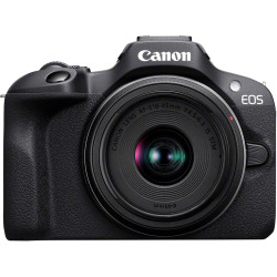 Canon eos r100 appareil photo avec objectif rf-s 18-45mm f4.5-6.3 is stm, appareil photo hybride aps-c, autofocus cmos dual pixe