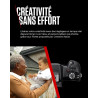 Canon eos r100 appareil photo avec objectif rf-s 18-45mm f4.5-6.3 is stm, appareil photo hybride aps-c, autofocus cmos dual pixe