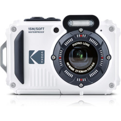 KODAK Pixpro WPZ2 - Appareil Photo Numérique Compact 16M Pixels, étanche à 15m, Anti-Choc, Video 720p, Ecran LCD 2,7 - Batterie 