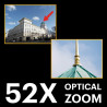 KODAK Pixpro AZ528 + Carte Mémoire SD 32 Go - Appareil Photo Bridge 16 MP, Zoom 52X, Full HD, 85MB/s Lecture, 25MB/s Écriture - 