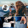 Appareil Photo Numérique avec WiFi, 4K 64MP Autofocus Camera Vlog 16X Digital Zoom à Écran Rabattable à 180° Appareils Photo Com