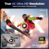 Appareil Photo Numérique 4K Digital: 64MP Appareils Numérique avec Écran Rabattable 180° - Camera pour Vlog avec Carte 32GB - po