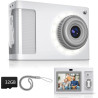 ARNSSIEN Appareil Photo Numérique, Appareil Photo Enfant 1080P Vintage,écran 2.4IPS avec 16 LED de remplissage,cadeau d'annivers