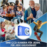 ARNSSIEN Appareil Photo Numérique, Appareil Photo Enfant 1080P Vintage,écran 2.4IPS avec 16 LED de remplissage,cadeau d'annivers