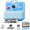 CAMCLID Appareil Photo Instantané Enfants, 3,0 Pouces Appareil Photo Numérique Enfant, 48MP/2,5K UHD Appareil Photo Enfant avec 