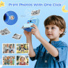 CAMCLID Appareil Photo Instantané Enfants, 3,0 Pouces Appareil Photo Numérique Enfant, 48MP/2,5K UHD Appareil Photo Enfant avec 