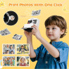 CAMCLID Appareil Photo Instantané Enfants, 3,0 Pouces Appareil Photo Numérique Enfant, 48MP/2,5K UHD Appareil Photo Enfant avec 