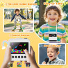 CAMCLID Appareil Photo Instantané Enfants, 3,0 Pouces Appareil Photo Numérique Enfant, 48MP/2,5K UHD Appareil Photo Enfant avec 