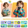 CAMCLID Appareil Photo Instantané Enfants, 3,0 Pouces Appareil Photo Numérique Enfant, 48MP/2,5K UHD Appareil Photo Enfant avec 