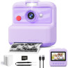 CAMCLID Appareil Photo Instantané Enfants, 3,0 Pouces Appareil Photo Numérique Enfant, 48MP/2,5K UHD Appareil Photo Enfant avec 