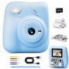 CAMCLID Appareil Photo Instantané Enfants, 1080P HD Appareil Photo Numérique Enfant avec Carte de 32GB & 3 Rouleaux de Papier d'