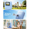 CAMCLID Appareil Photo Instantané Enfants, 1080P HD Appareil Photo Numérique Enfant avec Carte de 32GB & 3 Rouleaux de Papier d'