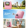 CAMCLID Appareil Photo Instantané Enfants, 1080P HD Appareil Photo Numérique Enfant avec Carte de 32GB & 3 Rouleaux de Papier d'