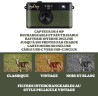 Camp Snap Appareil Photo Numérique,8MP Style Argentique Vintage, sans Écran et Format Compact,Stockage 2000+ Photos,Rechargeable