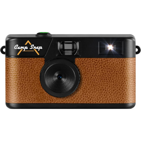 Camp Snap Appareil Photo numérique Compact sans écran - mémoire pour 2000 Photos - 8M Pixels - Batterie Rechargeable - Vintage -