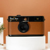 Camp Snap Appareil Photo numérique Compact sans écran - mémoire pour 2000 Photos - 8M Pixels - Batterie Rechargeable - Vintage -