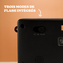 Camp Snap Appareil Photo numérique Compact sans écran - mémoire pour 2000 Photos - 8M Pixels - Batterie Rechargeable - Vintage -
