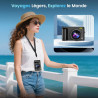 Appareil Photo Numérique 4K avec WiFi 64MP Appareil Photo Compact, Écran 3" 180° Orientable, Cartes de 32 Go, 2 Batteries, Zoom 
