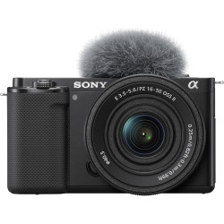 Sony ZV-E10K Appareil Photo Hybride (APS-C) avec Objectif Power Zoom 16-50 mm f/3,5-5,6 II – écran orientable et inclinable, aut