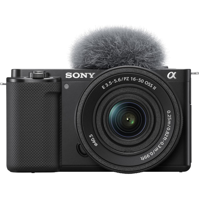 Sony ZV-E10K Appareil Photo Hybride (APS-C) avec Objectif Power Zoom 16-50 mm f/3,5-5,6 II – écran orientable et inclinable, aut