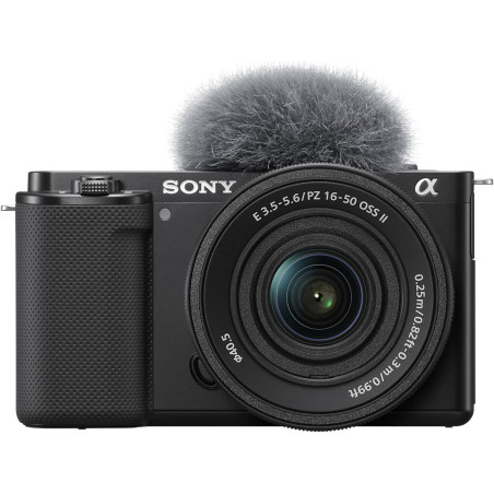 Sony ZV-E10K Appareil Photo Hybride (APS-C) avec Objectif Power Zoom 16-50 mm f/3,5-5,6 II – écran orientable et inclinable, aut