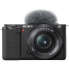 Sony Alpha ZV-E10 | Appareil photo vidéo hybride APS-C Vlog avec optique zoom motorisée 16-50mm f/3.5-5.6 (écran orientable pour