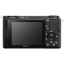 Sony Alpha ZV-E10 | Appareil photo vidéo hybride APS-C Vlog avec optique zoom motorisée 16-50mm f/3.5-5.6 (écran orientable pour