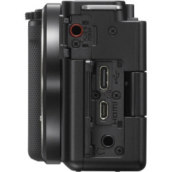 Sony Alpha ZV-E10 | Appareil photo vidéo hybride APS-C Vlog avec optique zoom motorisée 16-50mm f/3.5-5.6 (écran orientable pour